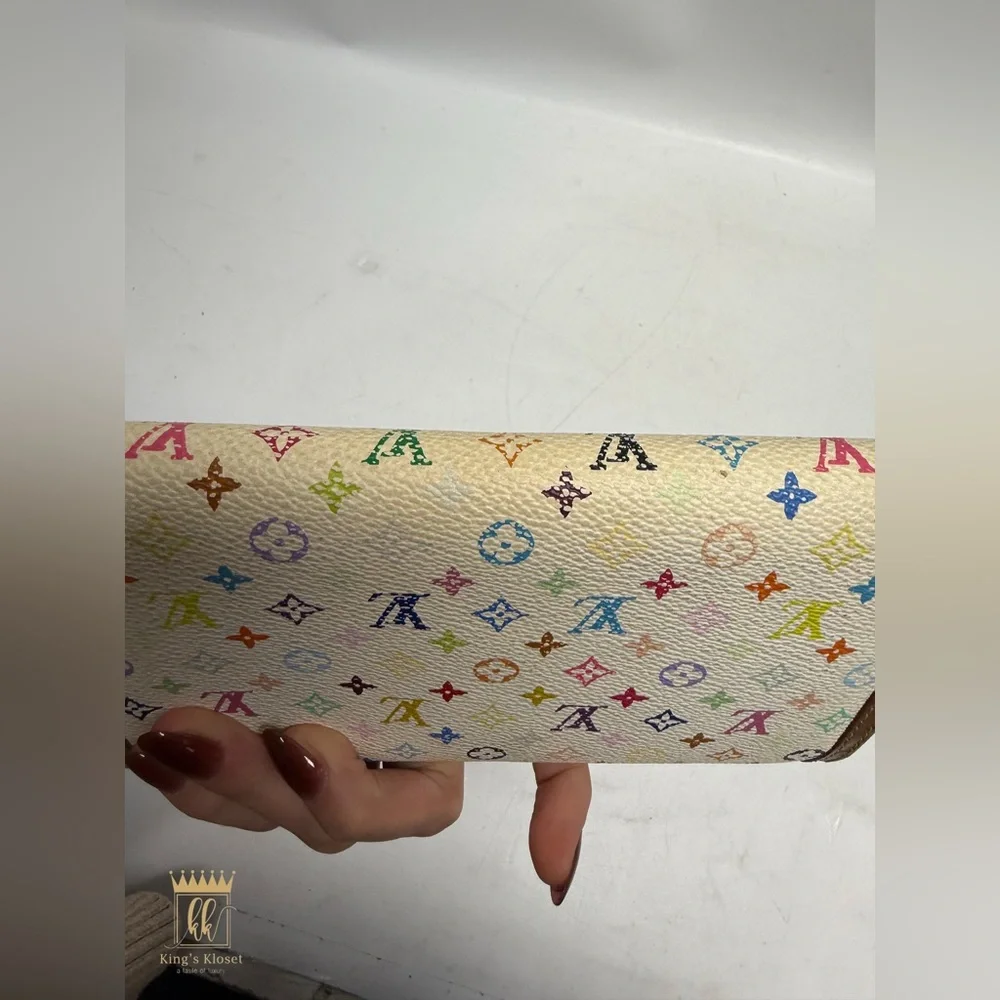 💜SOLD💜Louis Vuitton x Murakami multicolored international wallet - Picture 5 of 14